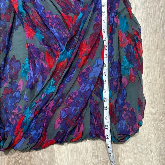 Tibi Multicolor Abstract Maxi Dress - Picture 5 of 8
